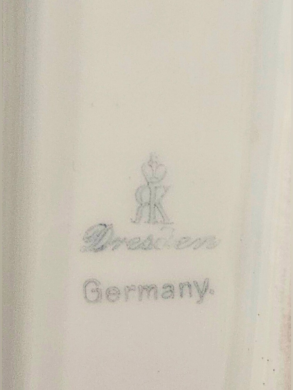 Vintage Dresden Porcelain Vanity Tray Rare Find - Picture 4 of 6